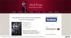 Desktop Screenshot of gladrags.de